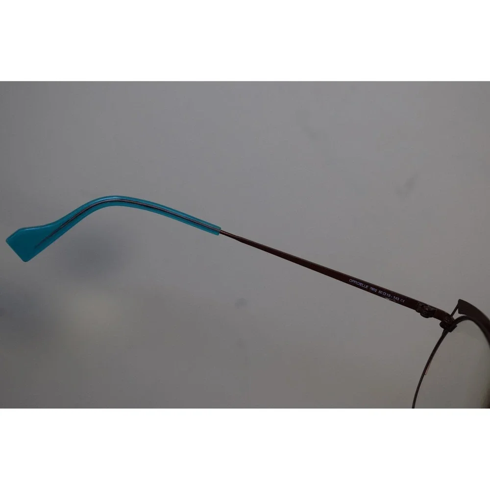 Jean Lafont OFFICIELLE 7802‎ Eyeglasses Purple Copper Blue 50 19 143 France